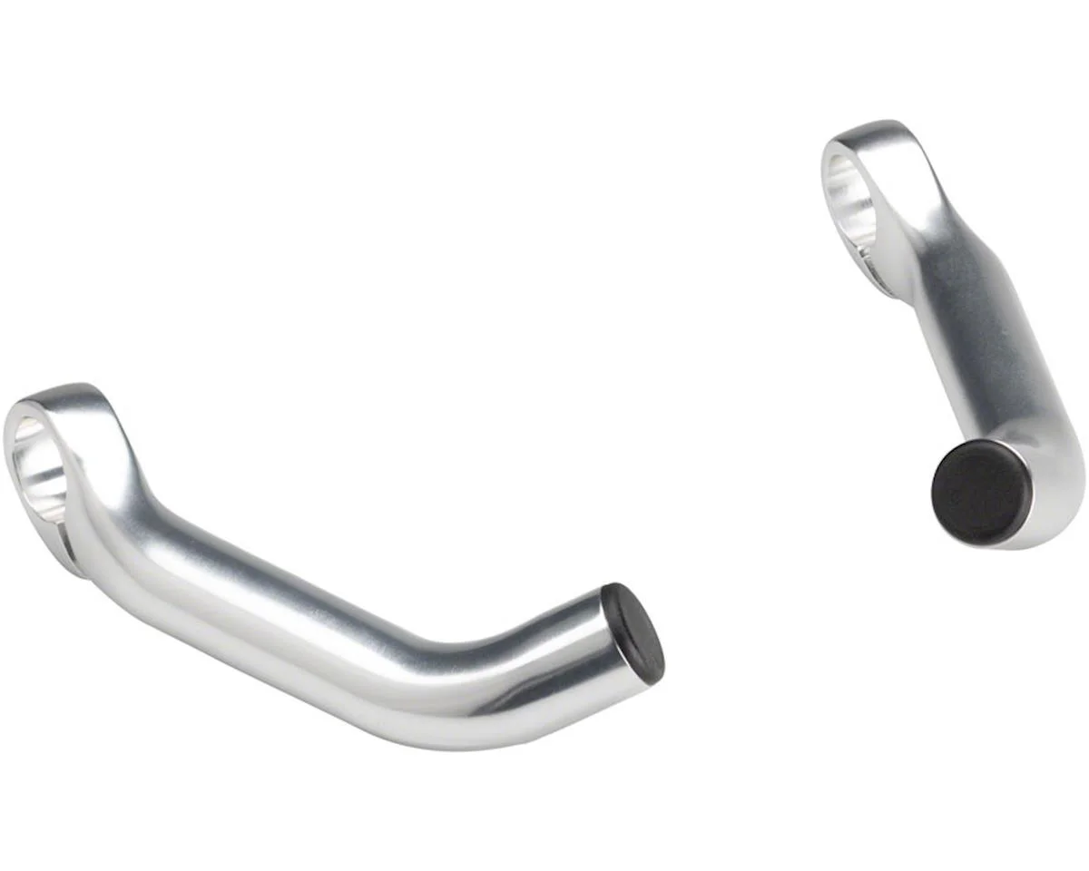MSW Dimension Forged Bar Ends (Silver) (Short)